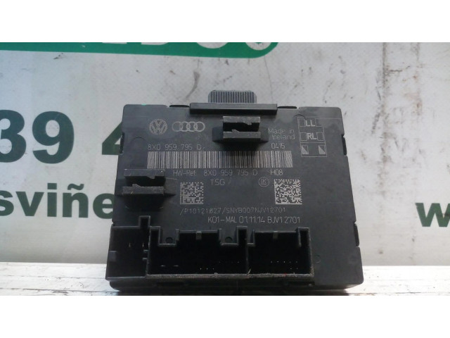 Блок управления 8X0959795D, CENTRALITACIERRE Audi A1