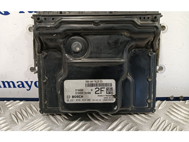 Блок управления двигателя 0281036484, 237104328S Dacia Duster II