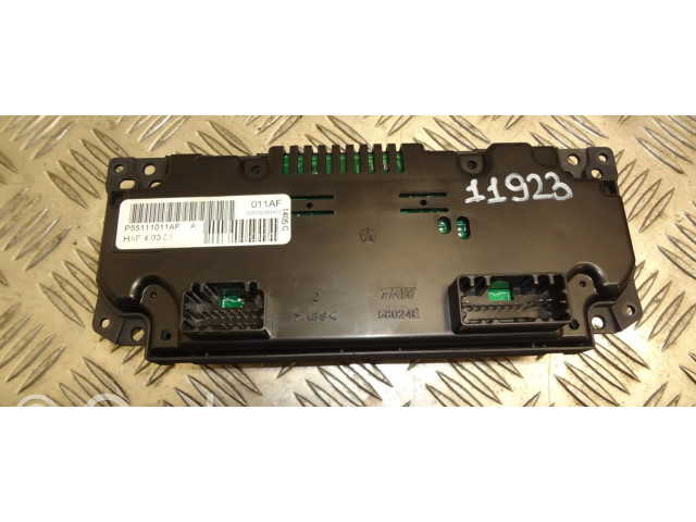 Блок управления климат-контролем 55111011AF, P55111011AF   Jeep Grand Cherokee (WK)