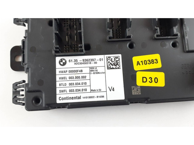 Блок комфорта 9362397, 61359362397 BMW 1 F20 F21