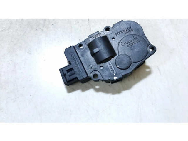 Двигатель задвижки потока воздуха