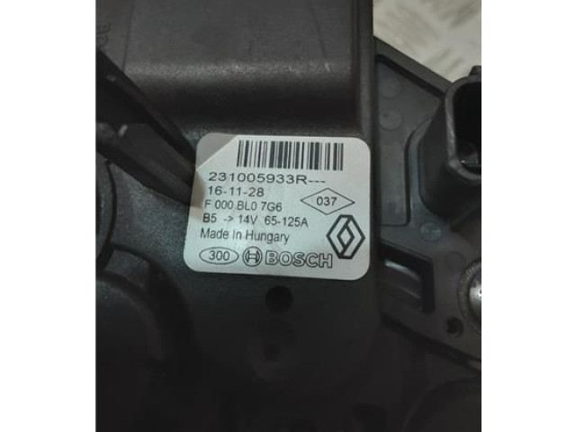 Генератор 231005933R, 231005933R Dacia Dokker