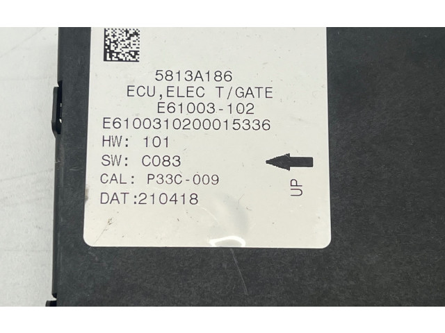 Блок управления 5813A186, E61003102 Mitsubishi Outlander IV