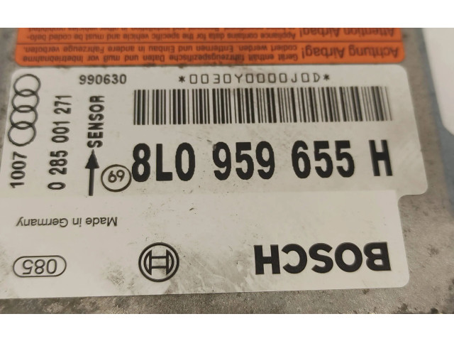 Блок подушек безопасности 8L0959655H, 990630 Audi A3 S3 8L
