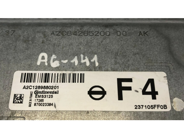 Řídící jednotka 237105FF0B, A2C1289880201 Nissan Micra 2014