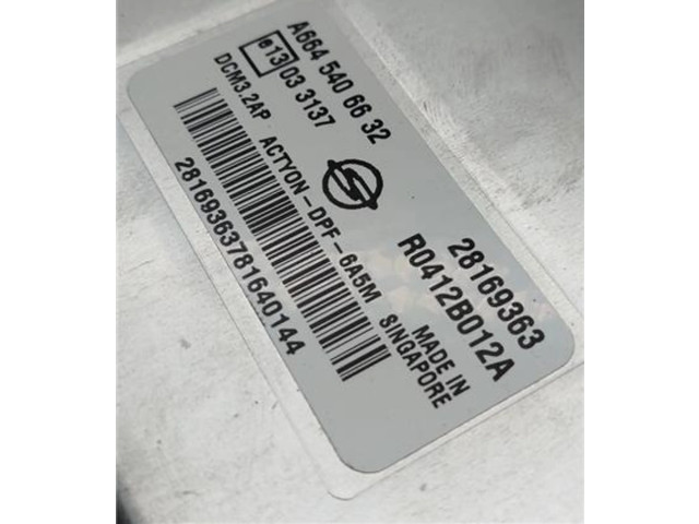 Блок управления A6645406632, A6645406632 SsangYong Actyon