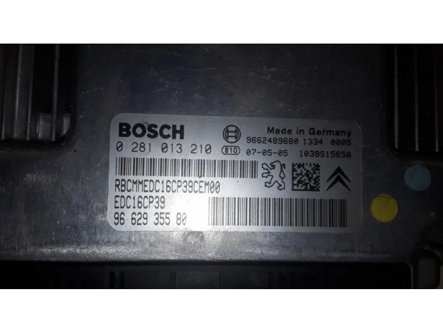 Řídící jednotka 9662489680, 1334 Citroen C5 2007