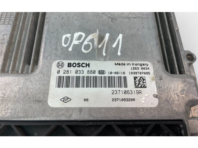 Блок управления двигателем Блок управления 237106319R Dacia Dokker
