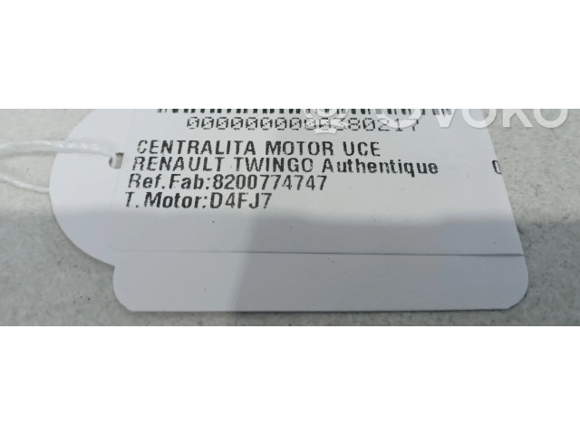 Блок управления двигателя 8200774747 Renault Twingo II