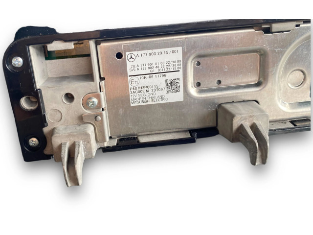 Přístrojová deska Mercedes-Benz GLA H247 2020 NR163, A1779002915