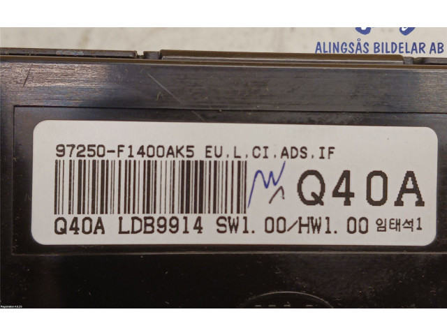 Блок управления климат-контролем 97250F1400AK5, 97250F1400AK5   KIA Sportage