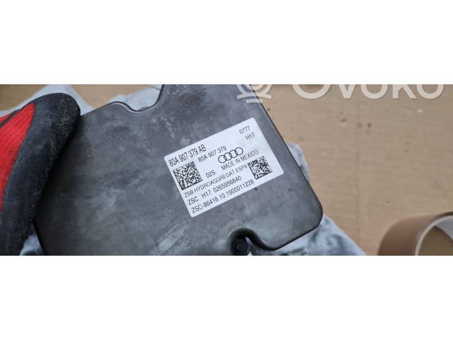 Блок АБС 80A907379AB, 80A907379 Audi Q5 SQ5 2017 - года