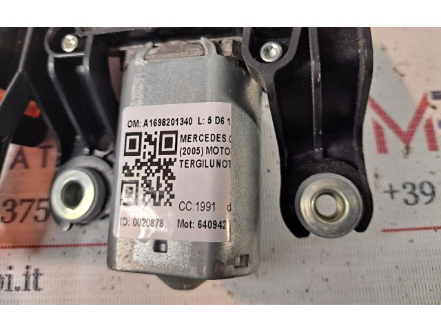 Моторчик заднего дворника A1698201340, 640942    Mercedes-Benz A W169