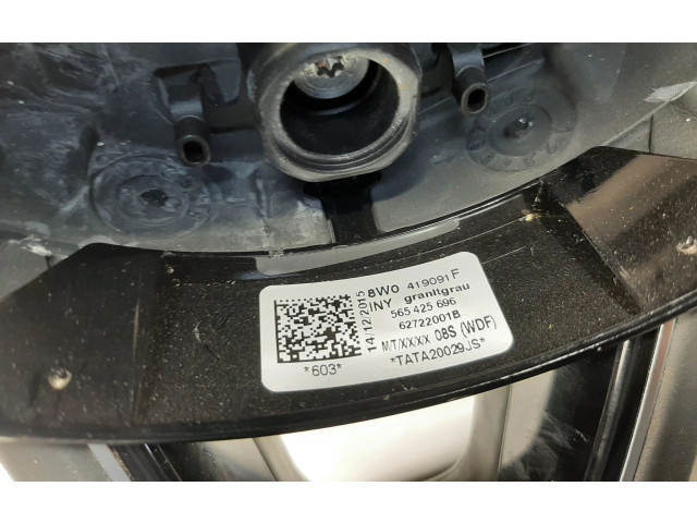 Volant Audi A4 S4 B9 8W 2016 8W0419091F, 8W0880201D