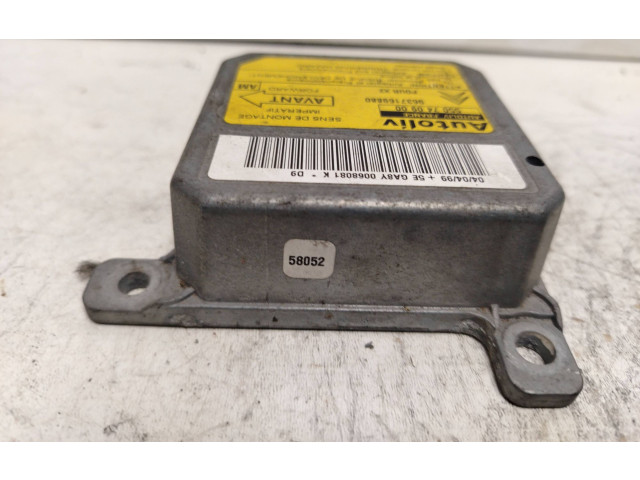 Блок подушек безопасности 550740900, 9637169880 Citroen Xantia