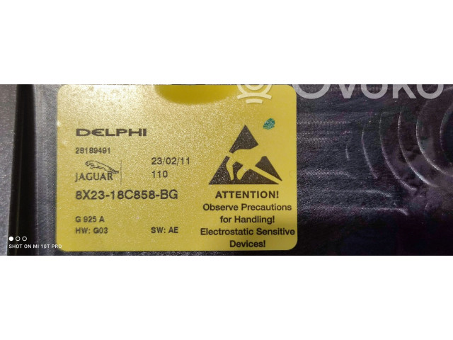 Блок управления климат-контролем 8X2318C858BG   Jaguar XF X250