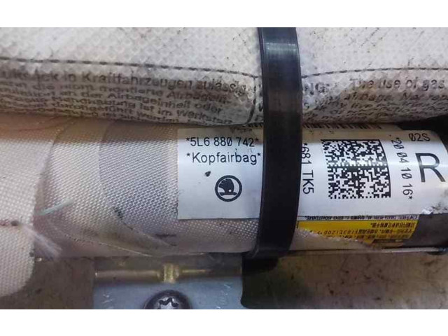 Подушка безопасности двери 5L6880742, 5L6880742 Skoda Yeti (5L)