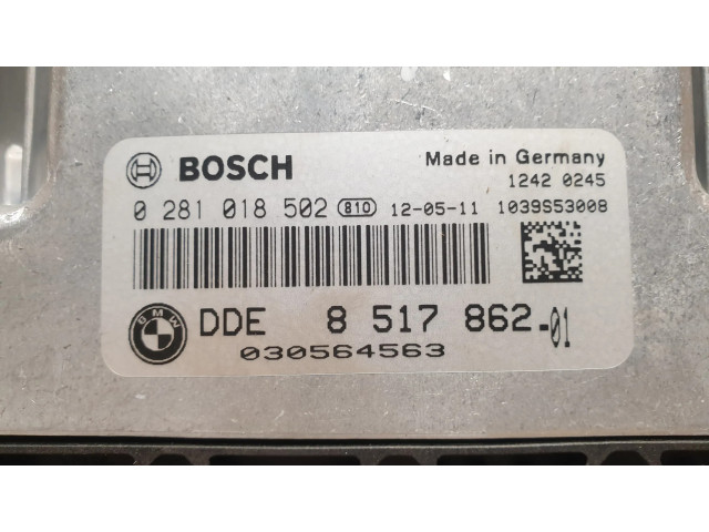 Řídící jednotka 8517862, 0281018502 BMW 3 F30 F35 F31 2013