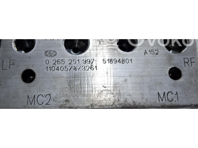 Jednotka ABS 0265251977, 0265251977 Fiat Punto Evo 2010