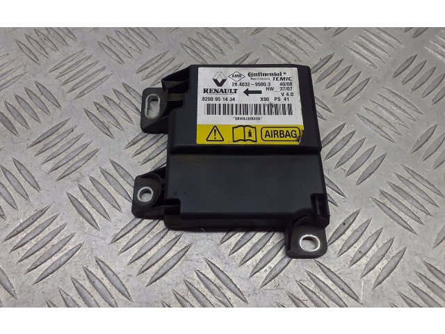 Блок подушек безопасности 8200951434   Dacia Sandero