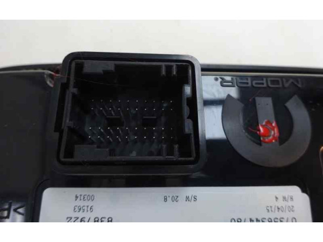 Блок управления климат-контролем 07356344780   Fiat 500X