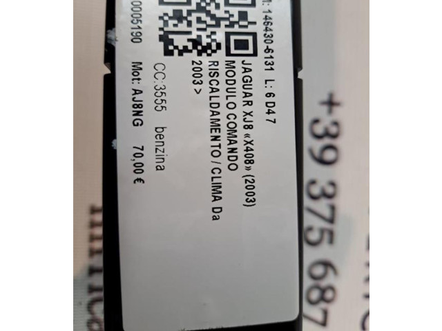 Блок управления климат-контролем 146430-6131, 146430-6131 Jaguar XJ X350