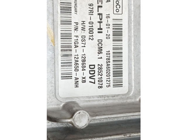 Блок управления двигателя f1ga12a650anh, ds7112b684xb   Ford S-MAX