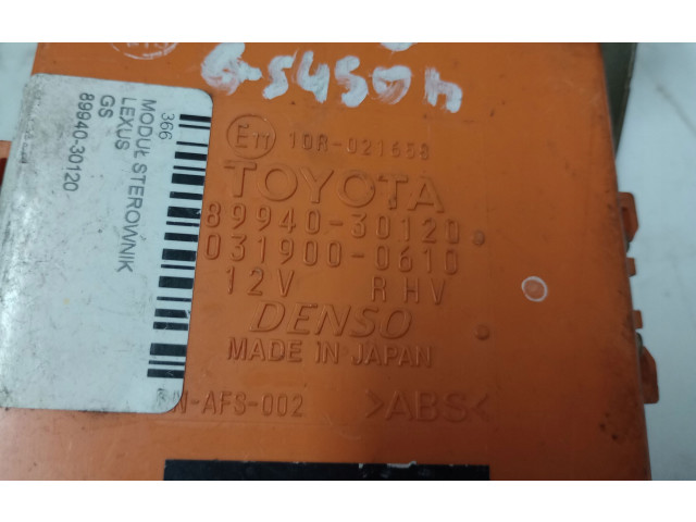 Блок управления 8994030120 Lexus GS 300 350 430 450H