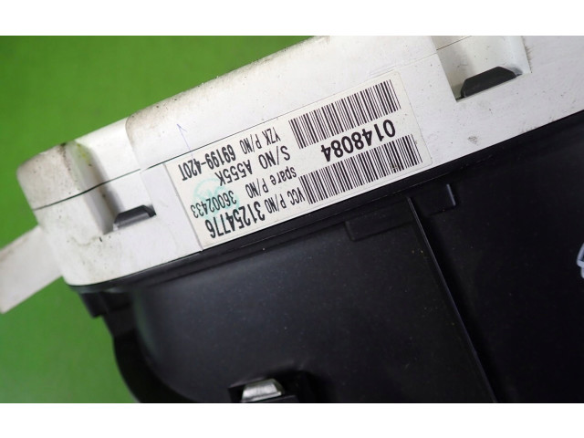 Панель приборов 31254776 Volvo C30