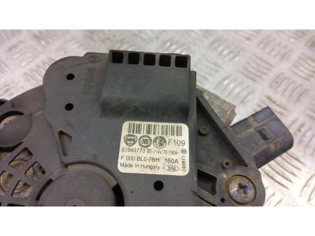 Генератор 51943773, F000BL07BH   Jeep Renegade 1.6     