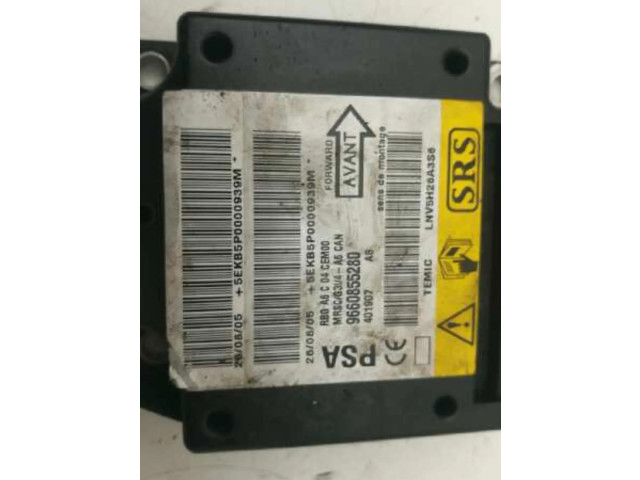 Блок подушек безопасности 9660855280, 5EKB5P0000939M Citroen C2