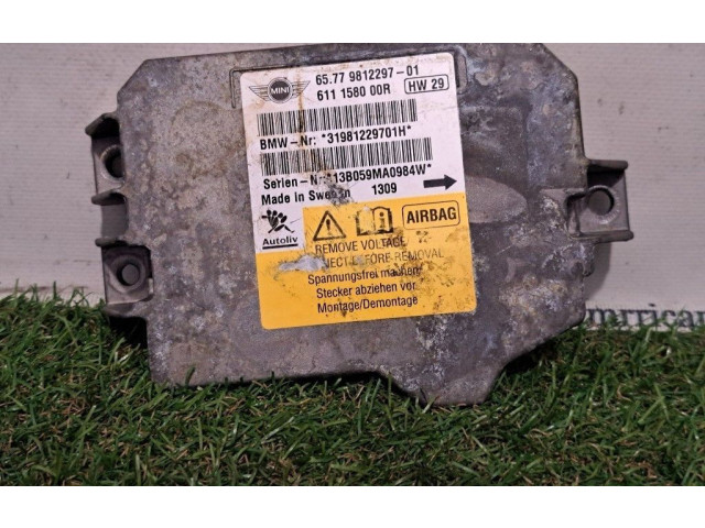 Блок подушек безопасности 65779812297, 65779812297   Mini One - Cooper Coupe R56