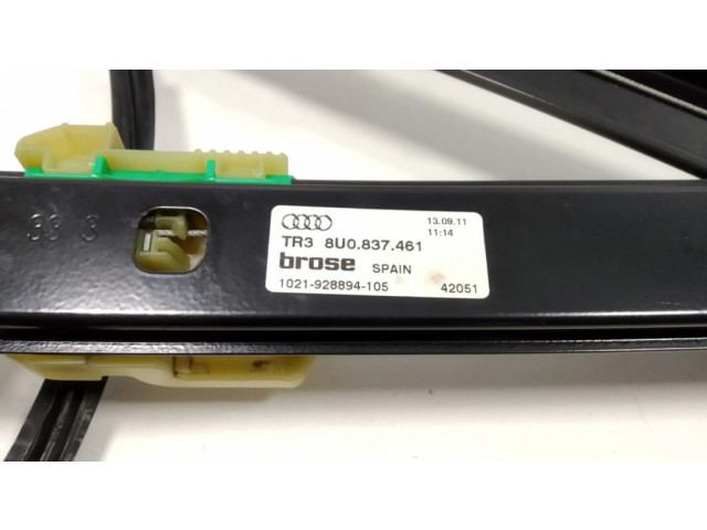 Передний електрический механизм для подъема окна без двигателя