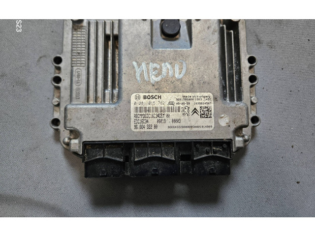 Блок управления двигателя 9666432280, 9661586080   Citroen Nemo