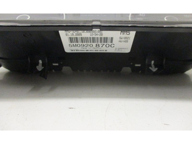 Панель приборов 5M0920870C   Volkswagen Jetta V       