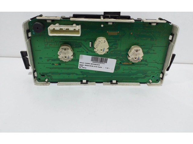 Přístrojová deska Nissan Micra C+C 2006 BC53D, SY03681