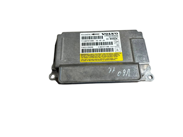 Блок подушек безопасности P31334279, 0285011088   Volvo V60