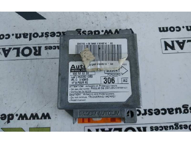 Блок подушек безопасности 9633621280, AUTOLIV   Peugeot 306