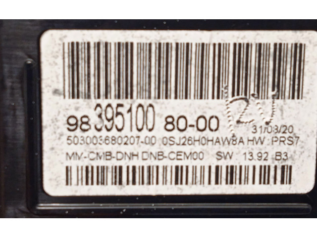 Панель приборов 9839510080, 503003680207   Citroen C5 Aircross       