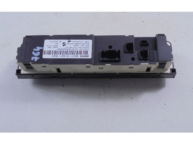 Блок управления климат-контролем 6921845, 6921845   BMW X3 E83