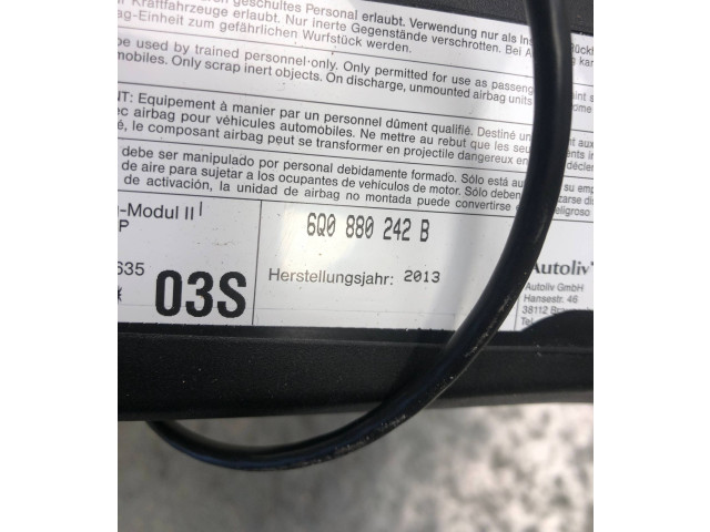 Рулевая рейка  Надувная подушка для сиденья 6Q0880242B   Skoda Fabia Mk2 (5J) 2007 - 2014 года