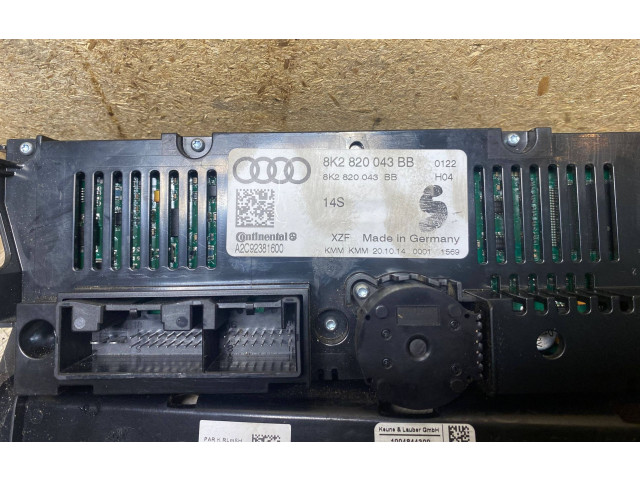 Блок управления климат-контролем 8K2820043BB   Audi A5 8T 8F
