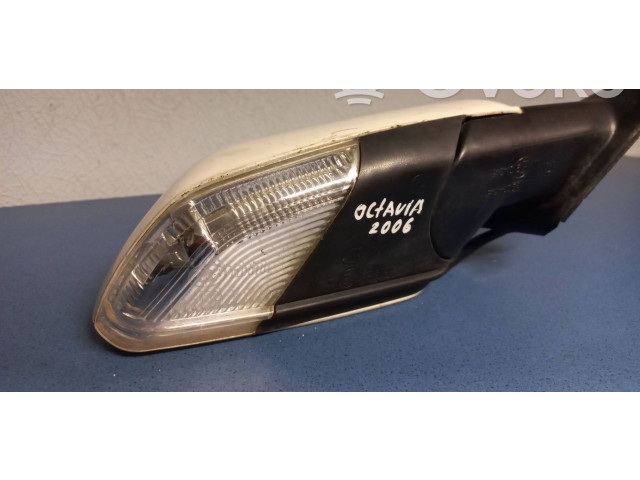 Зеркало электрическое Skoda Octavia Mk2 (1Z) 2004 - 2013 года