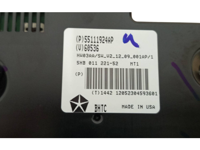 Блок управления климат-контролем P55111924AP, 60536   Jeep Grand Cherokee