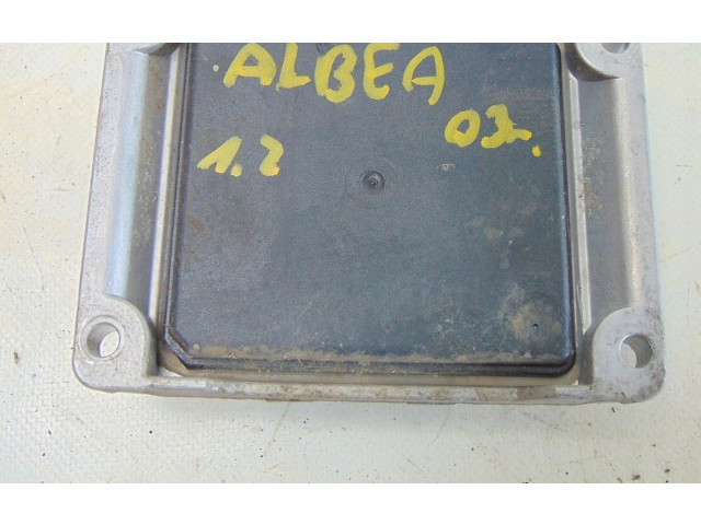 Блок управления двигателя 0261207490 Fiat Albea