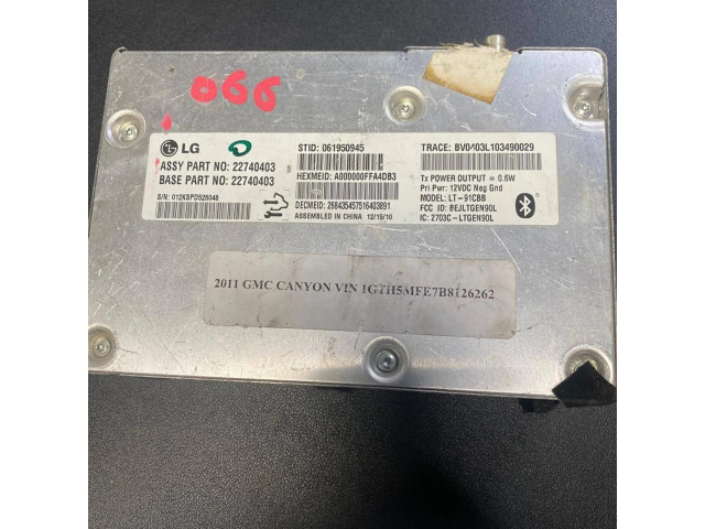 Блок управления 22740403, 012KSPD526048 GMC Yukon