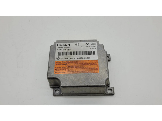 Блок подушек безопасности 2118701185, 0285010146   Mercedes-Benz CLS C219