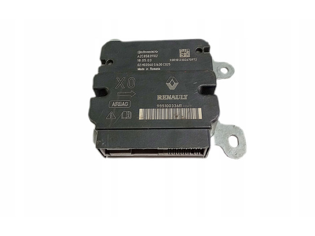 Блок подушек безопасности 985100336R, X0R1523602715573 Dacia Dokker