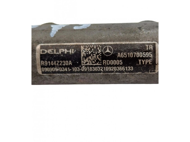 Топливная рампа A6510700595   Mercedes-Benz E W212   для двигателя 651.924