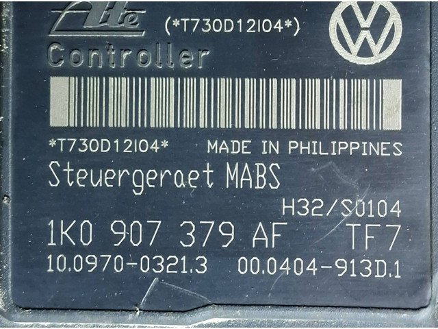 Блок АБС 1K0907379AF, 000404913D1 Volkswagen Caddy 2004 - 2010 года
